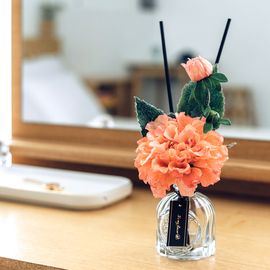 [It's My Flower] Birth of September Dahlia diffuser set (Peach), Air Freshener _ Made in KOREA
